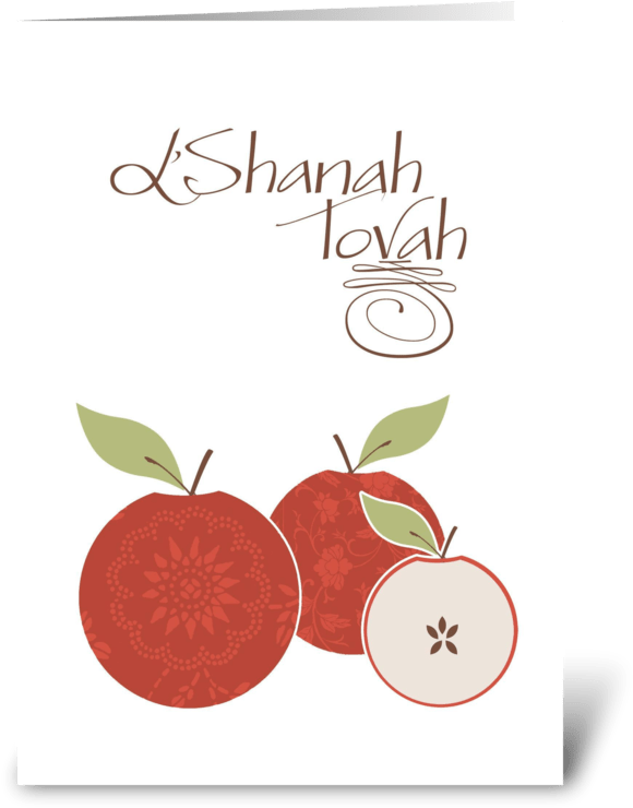 Apples Greeting Card - Mcintosh (700x792), Png Download