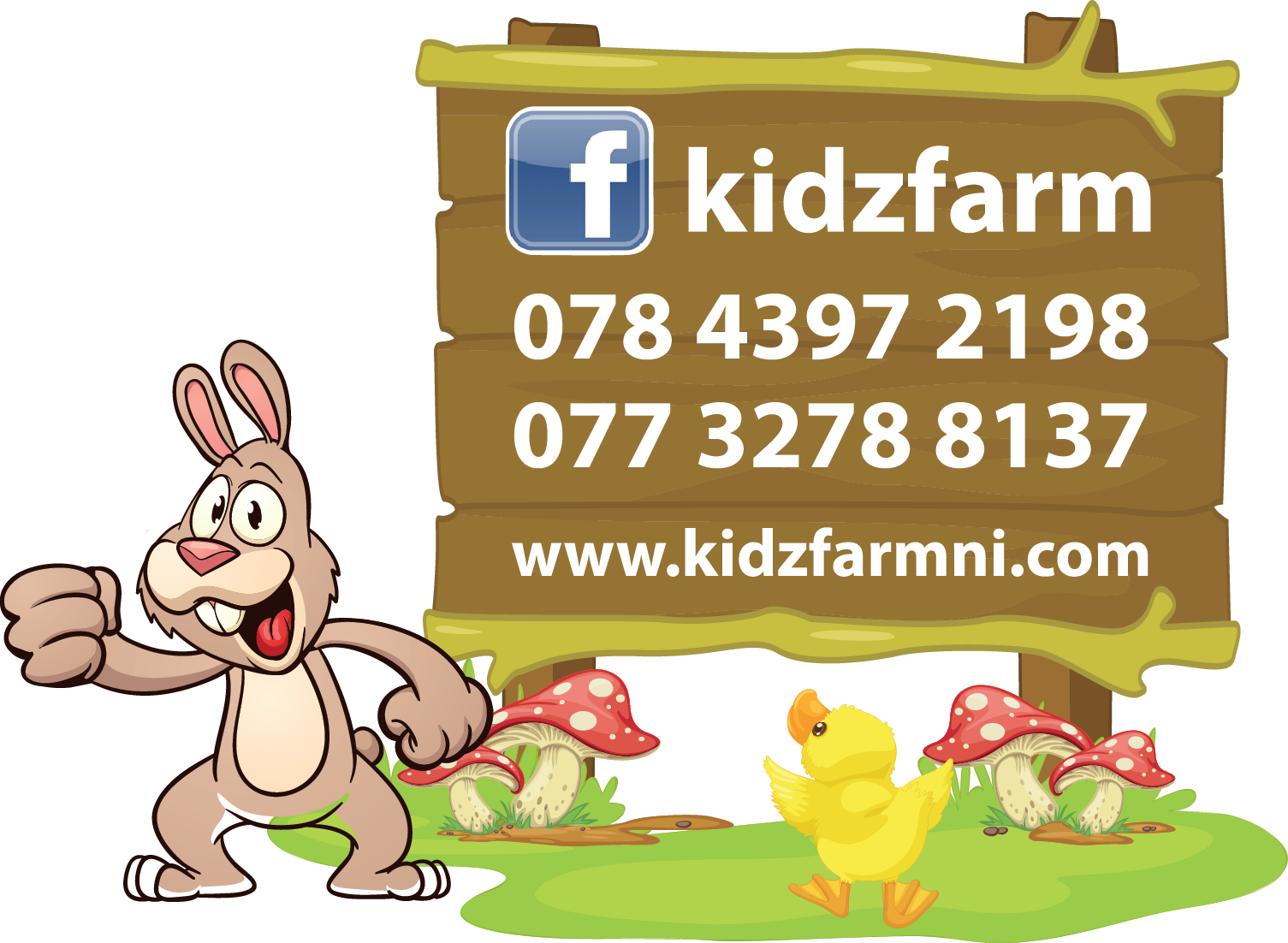 Kidzfarm Sign Post Graphic Png - Follow Us On Facebook Icon (1505x1102), Png Download
