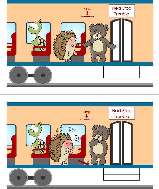 Pin It On Pinterest - Cartoon (606x720), Png Download