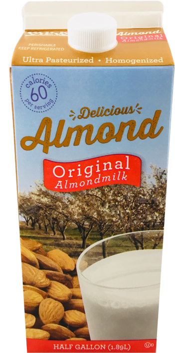 Almond Milk Original - Milk (450x733), Png Download