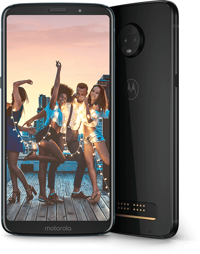 Moto Z3 Play In Black - Moto Z3 Play Precio Colombia (638x810), Png Download