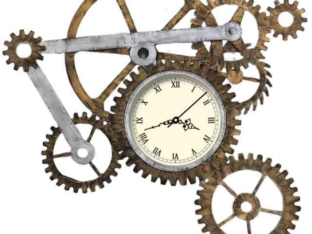 Steampunk Gear Clipart Transparent - Steampunk Png (640x480), Png Download
