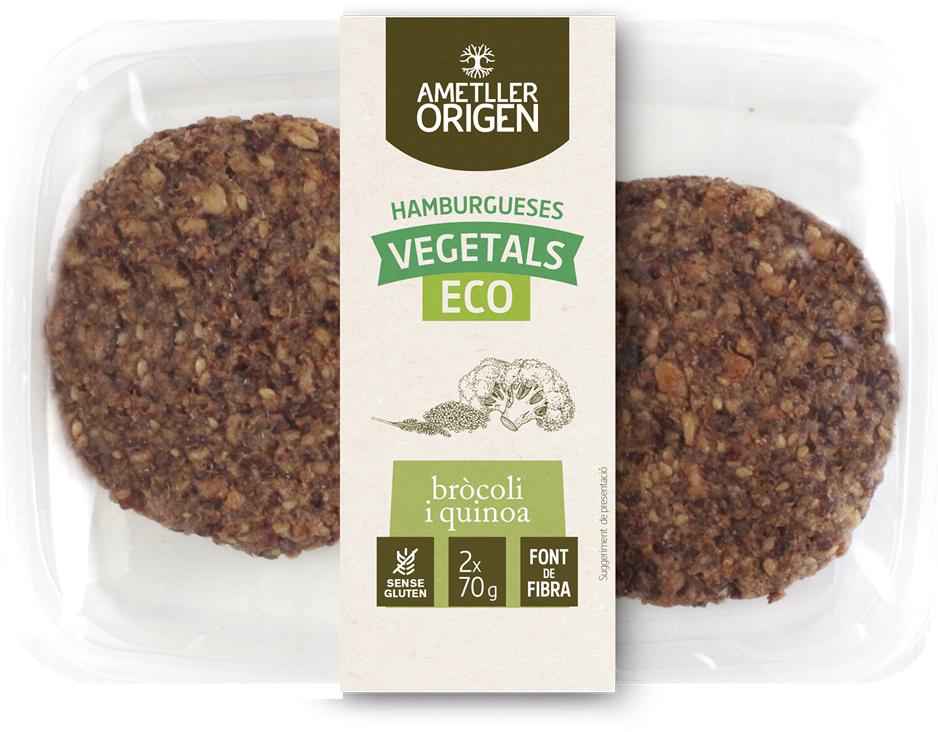 Hamburguesas Vegetales Casa Ametller (1500x1282), Png Download