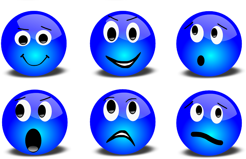 Express Emotions (822x542), Png Download