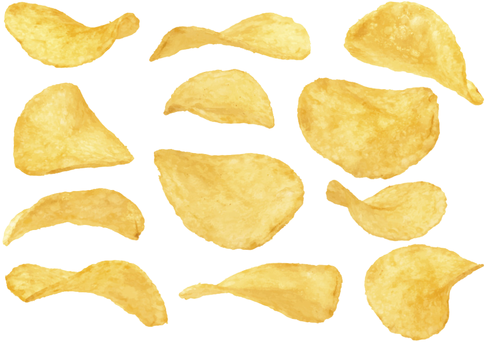 Potato Chip Euclidean Vector Food Illustration - Pierogi (960x675), Png Download