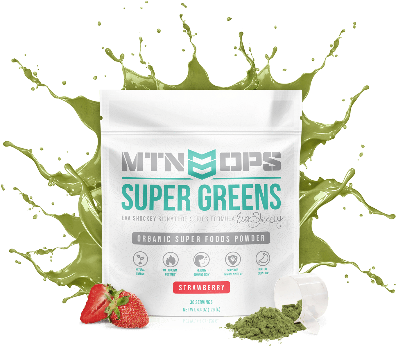 Eva Shockey Super Greens - Mtn Ops (1380x1258), Png Download