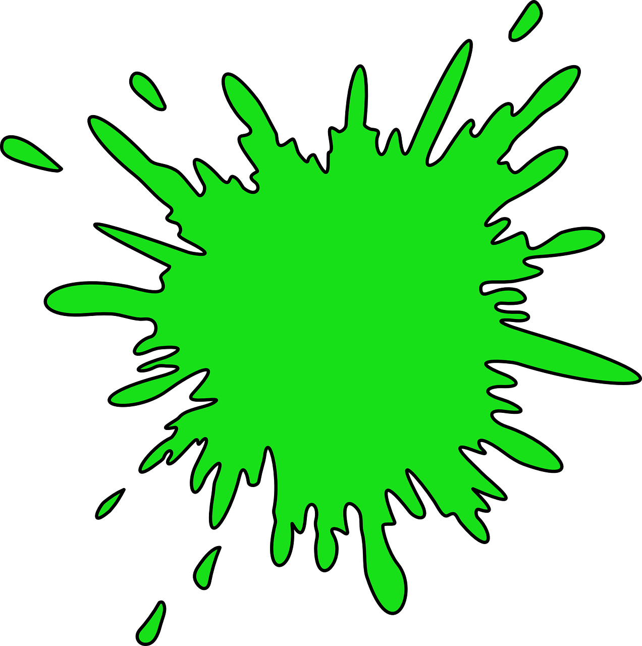 Splat Green Mess - Makhi Ka Lalach Story In Hindi (1272x1280), Png Download