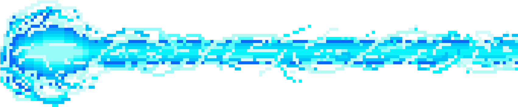 Laser Beam - Laser Beam Pixel Transparent (1700x380), Png Download