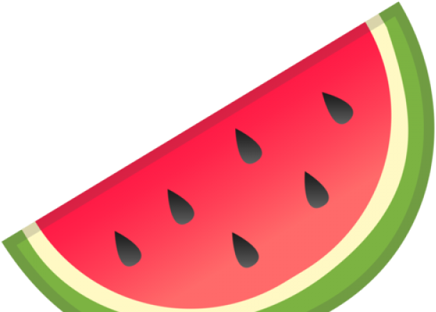 Melon Clipart Sandia - Watermelon Emoji (640x480), Png Download