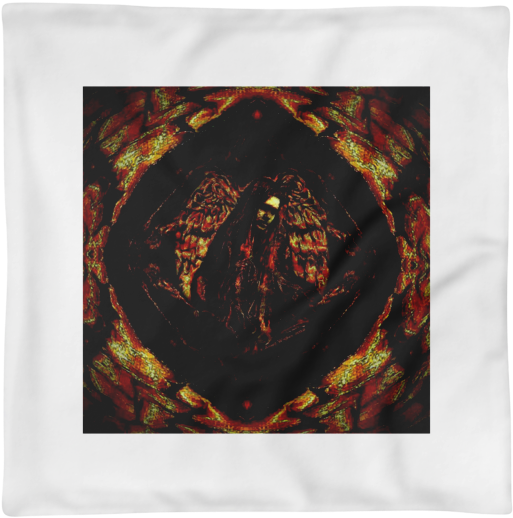 Phoenix Angel Square Pillow Case Only - Placemat (600x600), Png Download