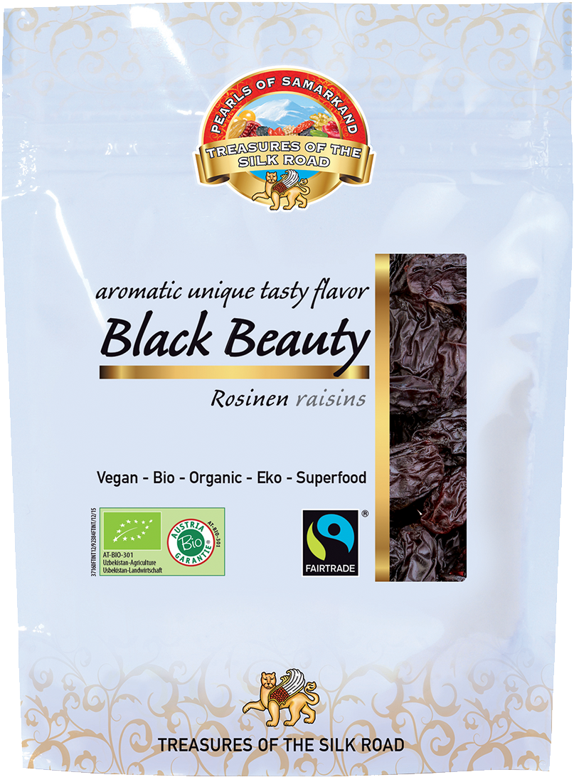 Black-beauty - Pearls Of Samarkand Organic Jon Bo Raisins (1200x1200), Png Download