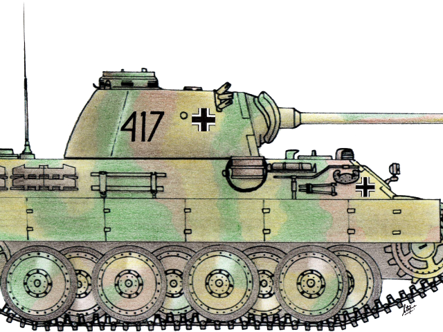 Fish Tank Clipart Transparent - รถ ถัง ระบายสี (640x480), Png Download