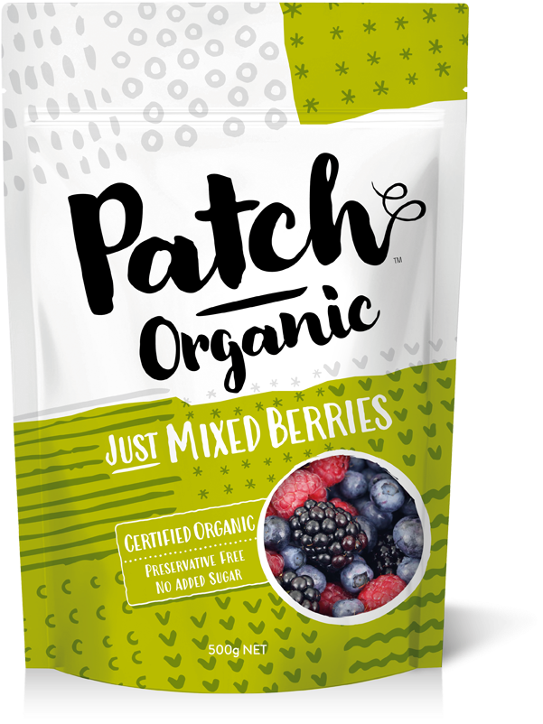 A Delicious Mix Of 100% Certified Organic Strawberries, - Frutti Di Bosco (717x879), Png Download