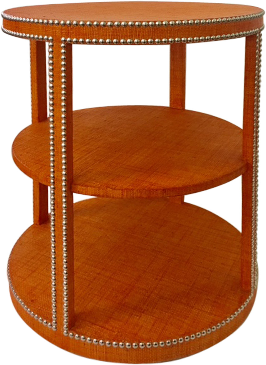 Grasscloth Is A Texture That Beautifully Bridges Seasons, - End Table (1200x1200), Png Download