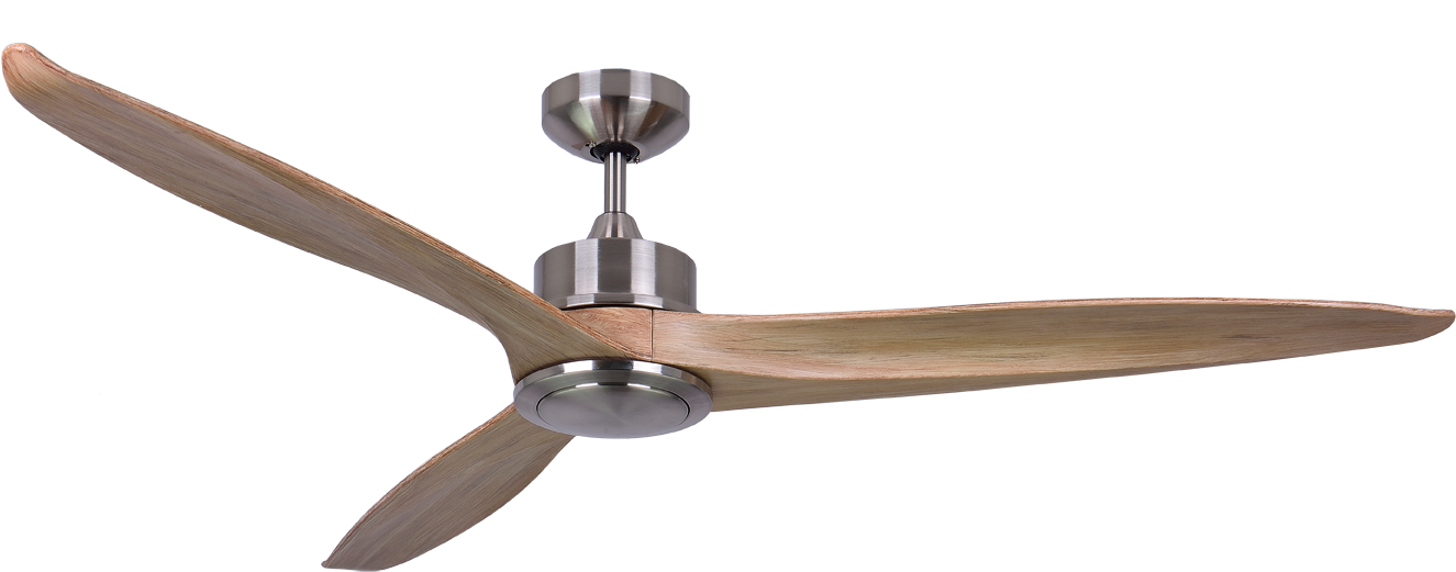 Dakota 60inch Dc Ceiling Fan Bc/light Wood W/ Remote - Ceiling Fan (1369x1000), Png Download