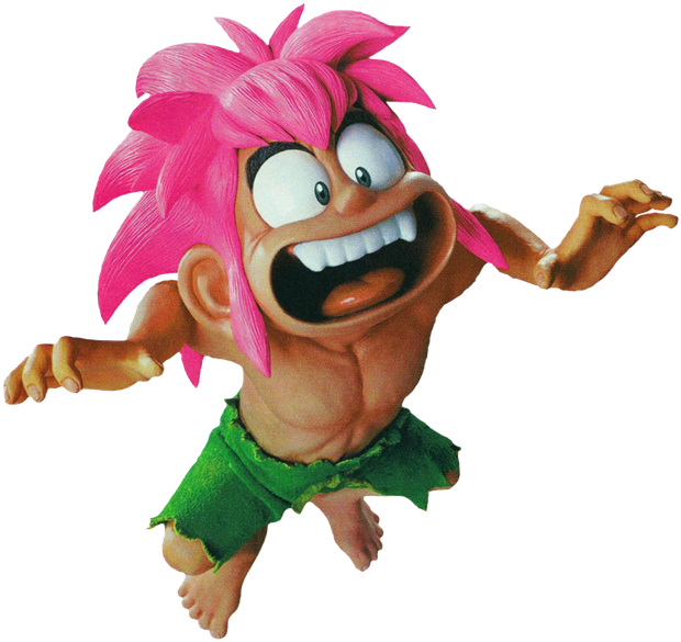Tomba Tombi 3d Render By Paperbandicoot-dah8dde - Tomba 2 (640x613), Png Download