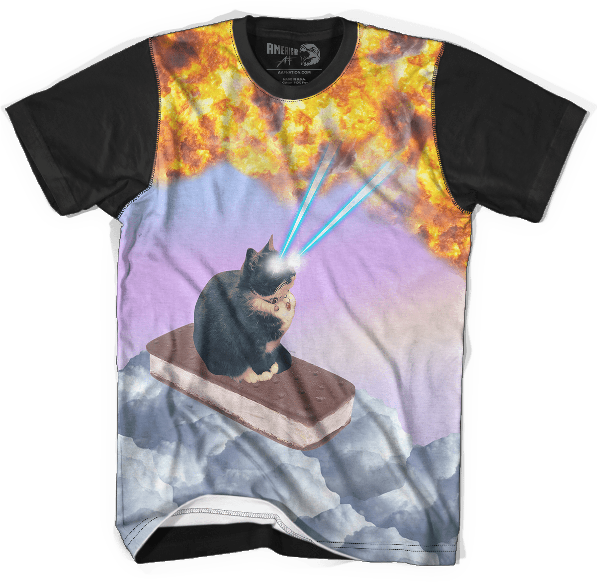 Super Cat 99cb - Trump Captain America Shirt (1200x1200), Png Download