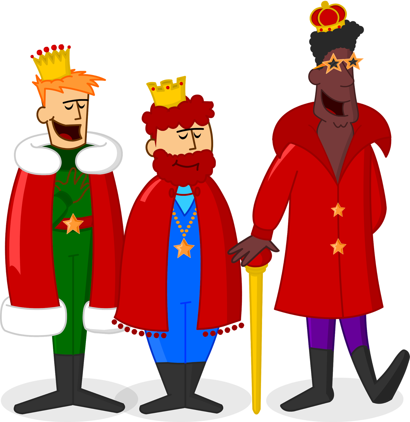 Reyes Magos Png (1552x1600), Png Download