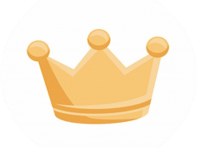 Drawn Crown Picsart Png - Tik Tok King Logo (640x480), Png Download