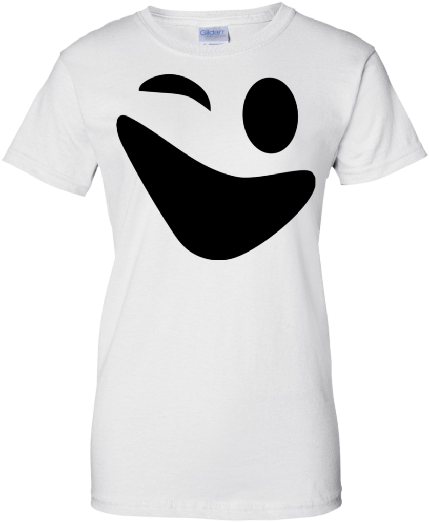 Funny Ghost Face Halloween Front And Back - Woman Daddy Girl Shirt (1024x1024), Png Download