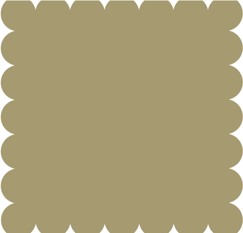 Templates Clipart Scalloped Edge - Circle (640x480), Png Download