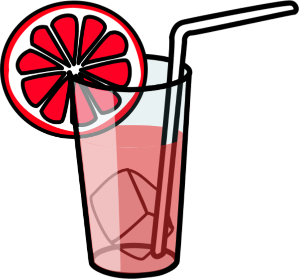 Lemonade Glass Vector Clip Art - Examples Of Liquid Clip Art (600x559), Png Download