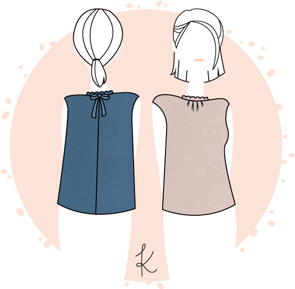 Hamptons Blouse Pdf - Pattern (700x700), Png Download