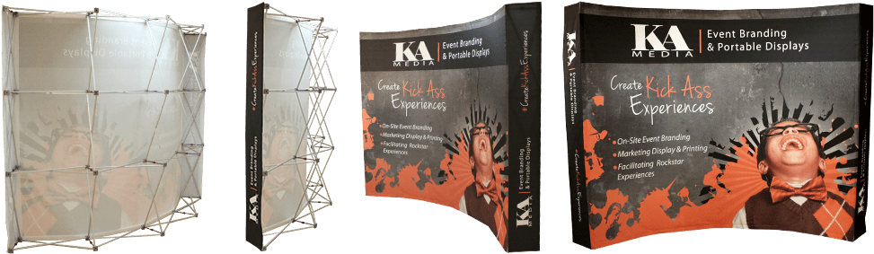 Curved Expand Backdrop - Banner (1000x314), Png Download