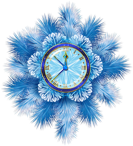 New Year Clocks - А Там На Небе Тоже Новый Год (600x600), Png Download