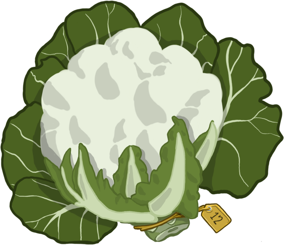 Cauliflower Clipart Transparent (1000x854), Png Download