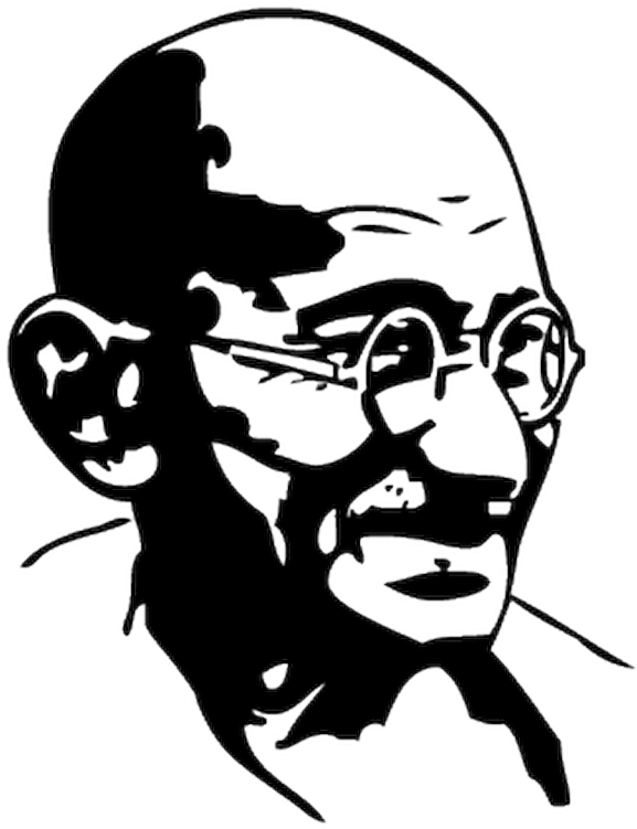 Hover Over An Image To Enlarge - 2 October Gandhi Jayanti (800x800), Png Download