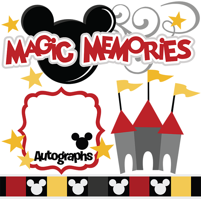 Magic Memories Svg Cut Files Castle Svg Cut File Flourish - Miss Kate Cuttables Disney (648x642), Png Download