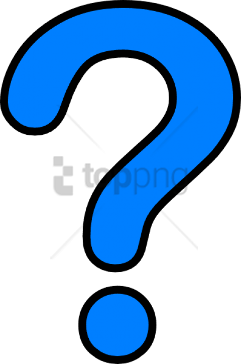 Free Png Question Mark Clipart Png Png Image With Transparent - Blue Question Mark Clipart (480x724), Png Download
