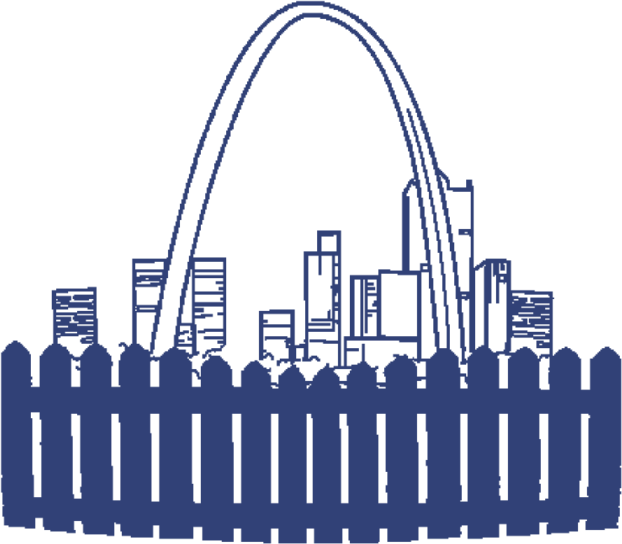 Louis, Mo - Arch (2706x2440), Png Download