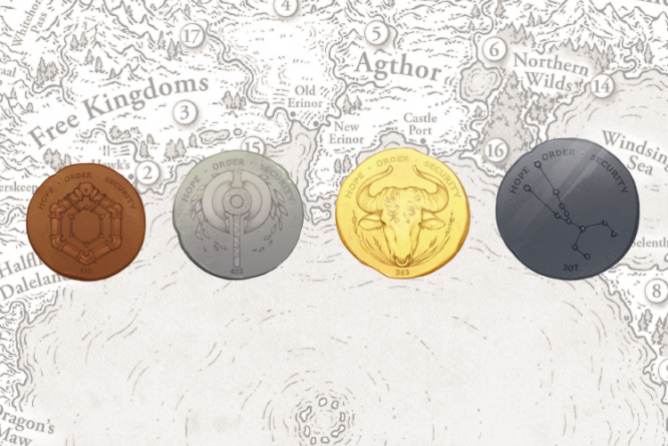 The Coins Of Agthor - Coin (750x501), Png Download