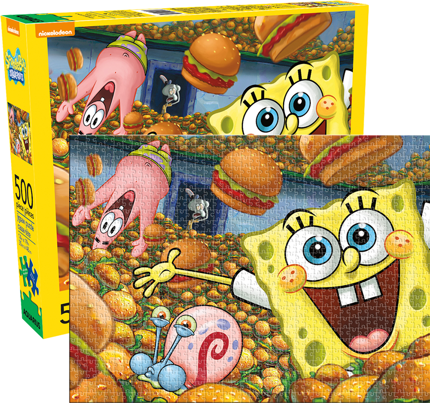 Características - Spongebob Squarepants 500 500 (1000x800), Png Download
