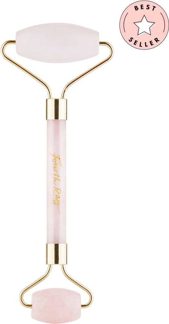 Fourth Ray Beauty Skincare Rose Quartz Face Roller - Tool (800x1200), Png Download