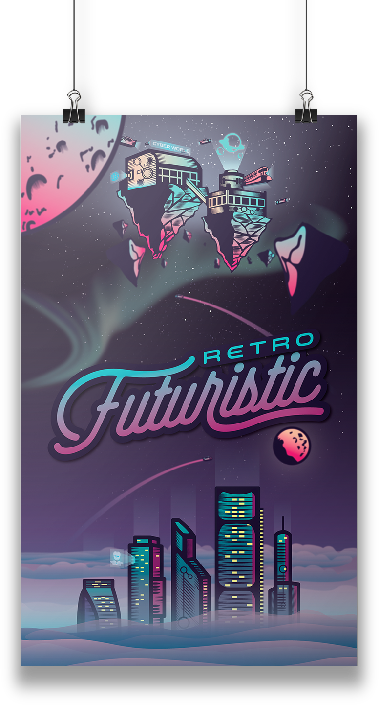 Ilustración Y Diagramación Aplicada En Diseño De Póster - Banner (1097x1509), Png Download