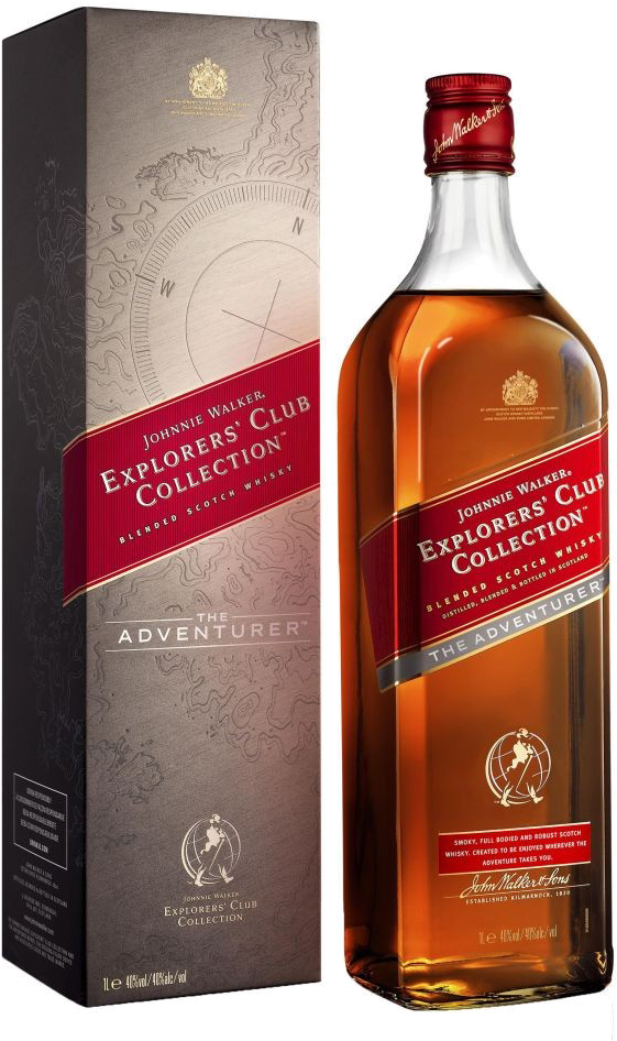 Heinemann Duty Free Travel Value - Johnnie Walker Adventurer (896x1038), Png Download