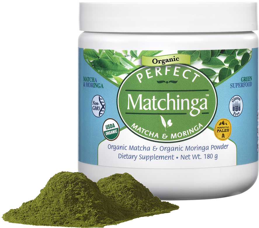 The Perfect Match Organic Matcha & Organic Moringa - Perfect Matchinga Organic Matcha & Organic Moringa (900x900), Png Download
