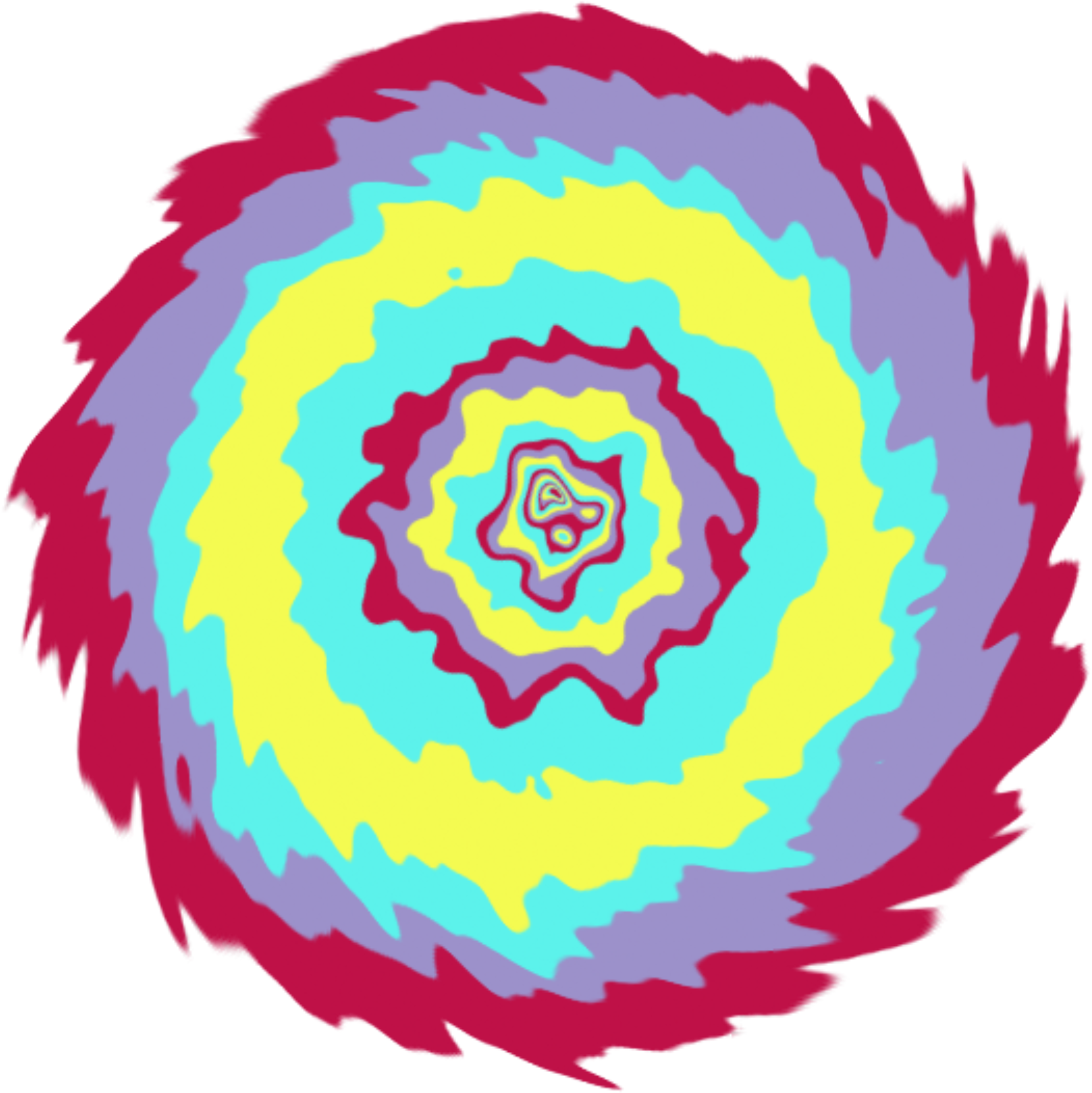In The Show, There Are A Lot Of Portals, And That Swirly-portal - Circle (2245x2213), Png Download