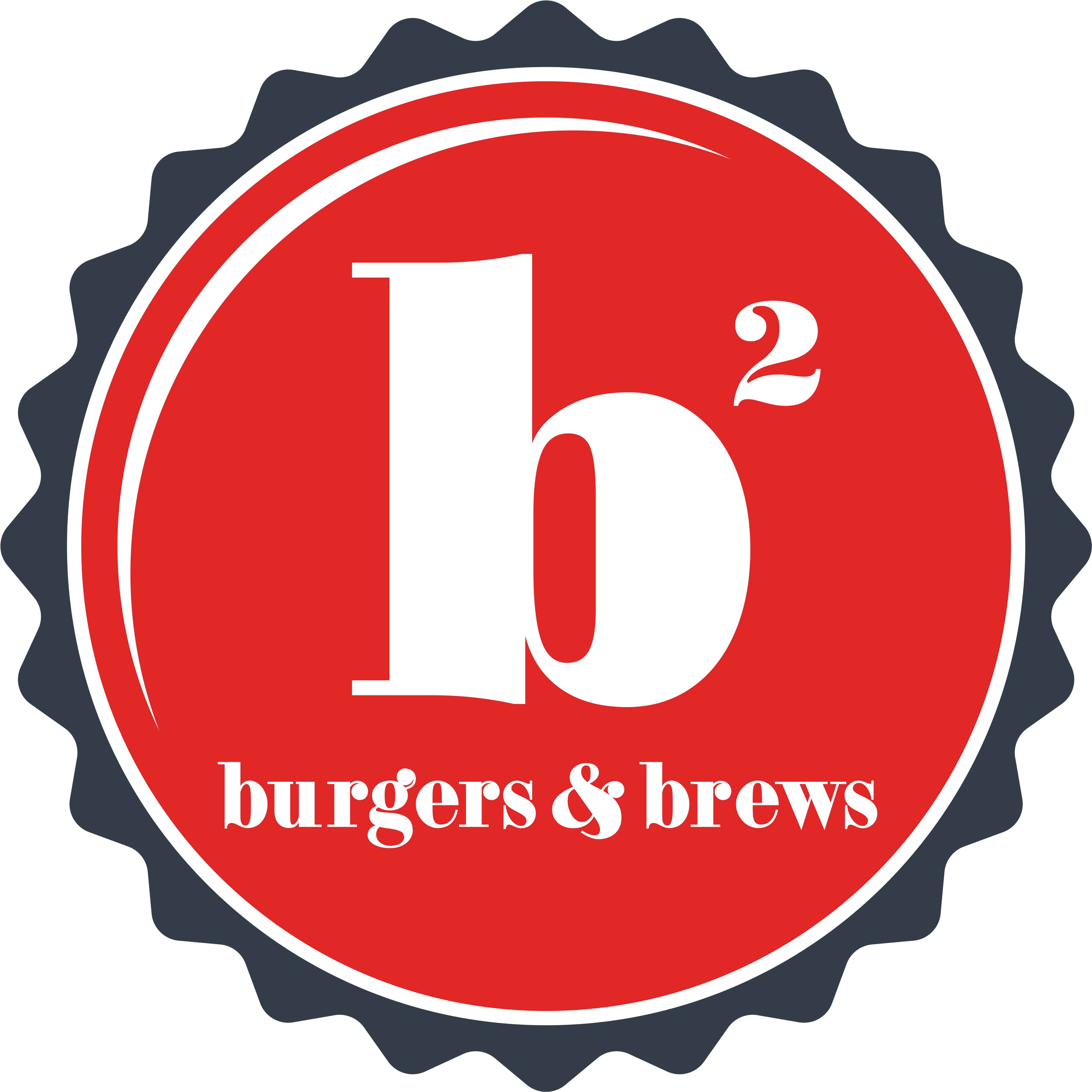 B2 Burgers & Brews Logo - Journey Of Self Discovery Iskcon (4638x4638), Png Download