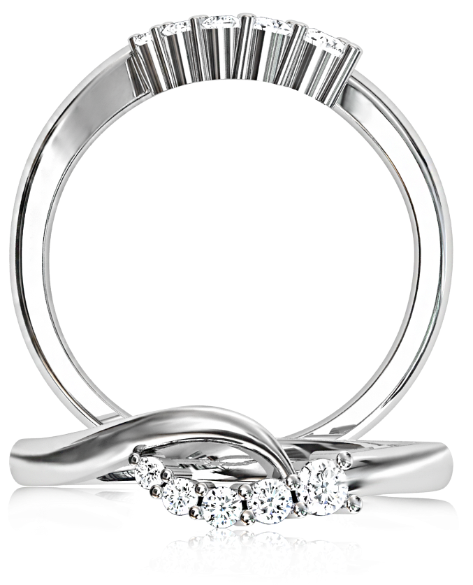 Journey Diamond Ring - Engagement Ring (1024x1024), Png Download