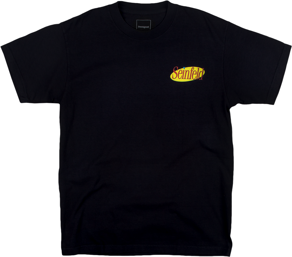 Seinfeld Kramer Enters Black Tee - T Shirt Lacoste Homme (1200x1200), Png Download