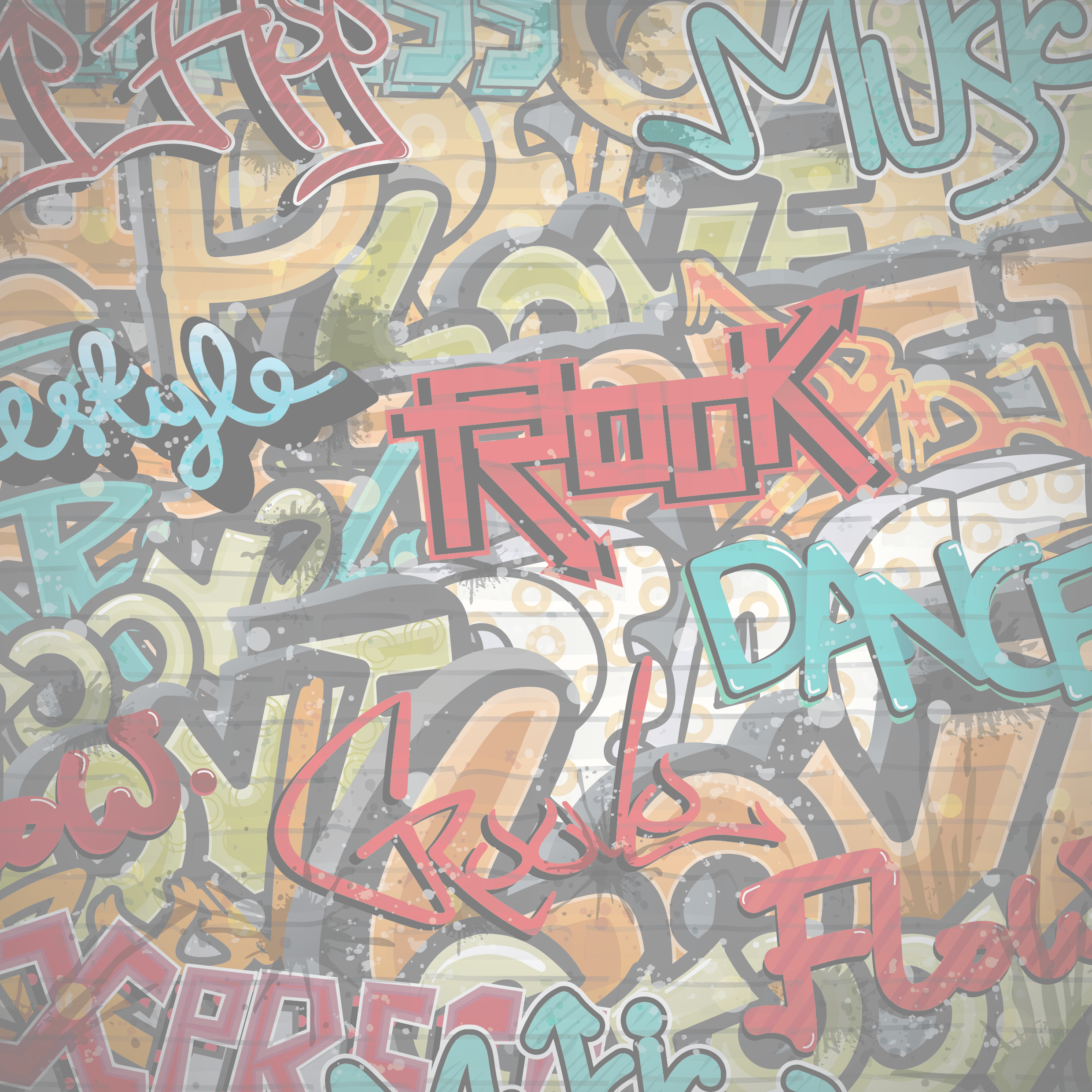 Background For Editing Graffiti (2480x2480), Png Download