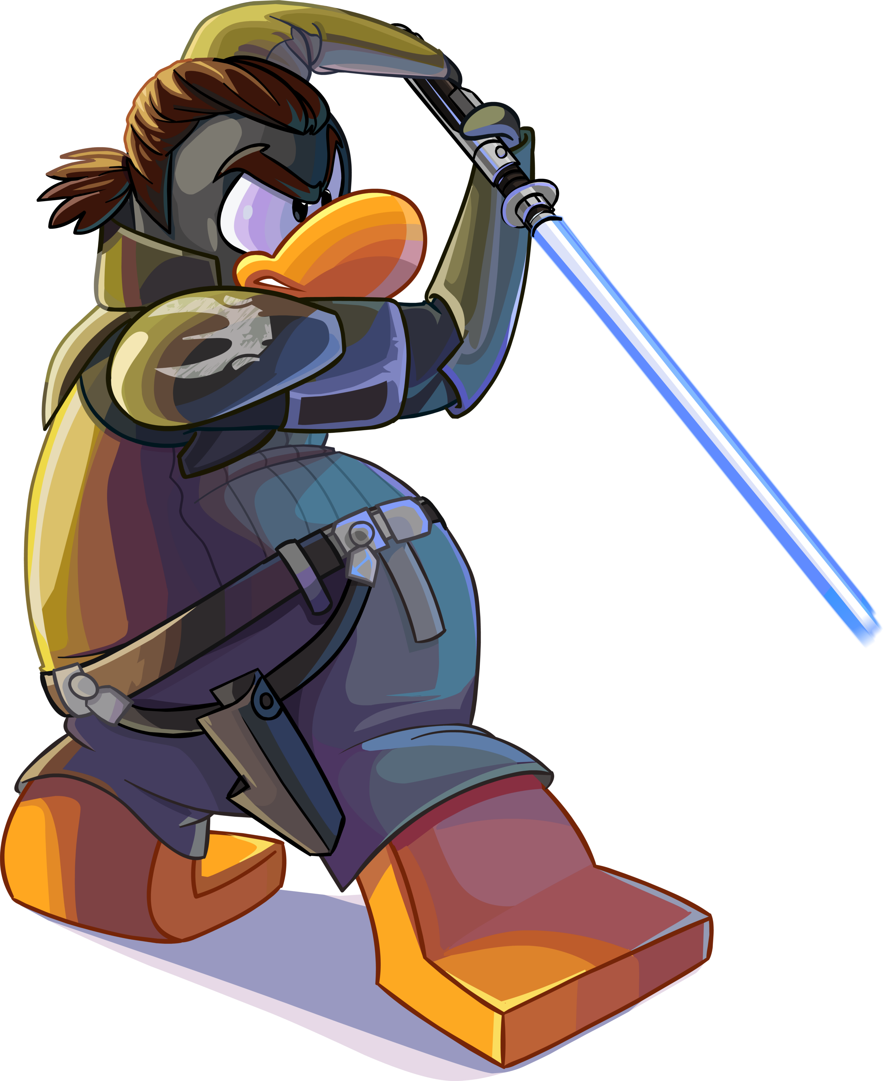 Kanan Jarrus Wiki Fandom Powered By Wikia - Kanan Jarrus Club Penguin (3063x3750), Png Download