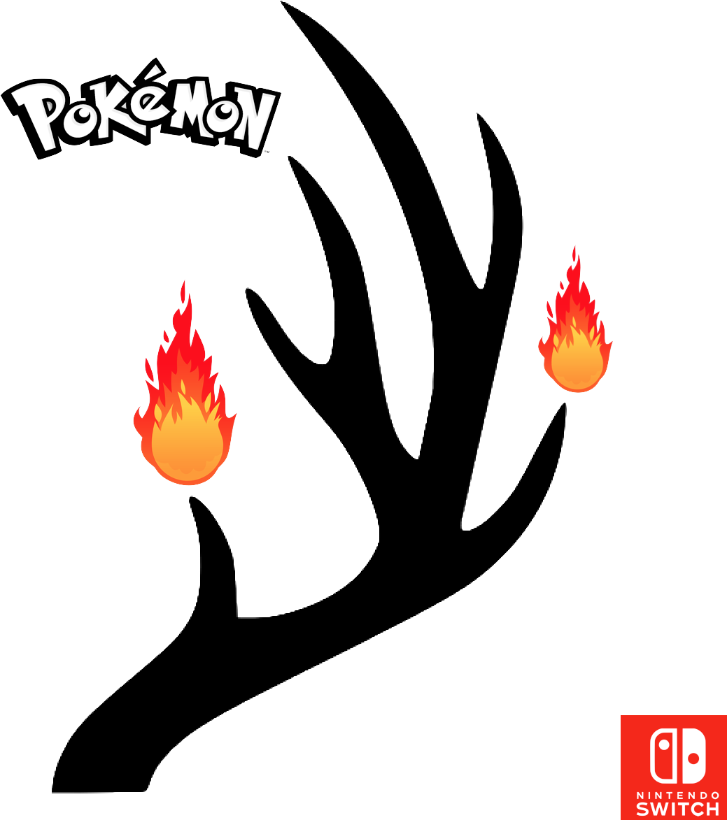 Image - String Art Antler Template (1066x1248), Png Download