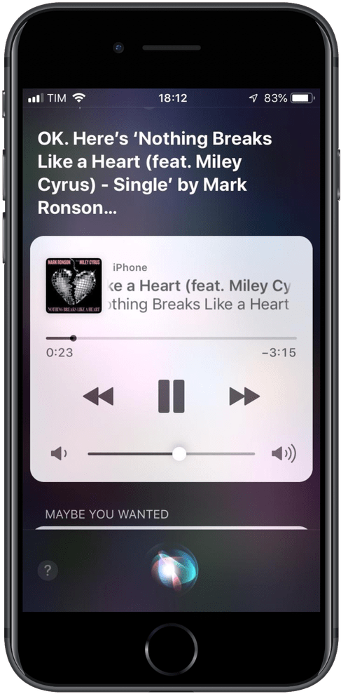 Inline Apple Music Playback For Siri - Iphone (1200x1200), Png Download