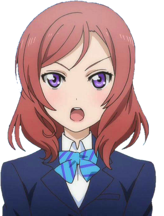Anime, Love Live , Nishikino Maki, Png Conversion - 西 木野 真 姫 お断り し ます (554x719), Png Download