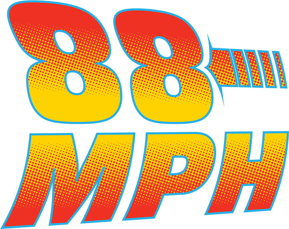 Artwork Fi Joyiygryw Ac Wwlvslpo E Mwzcat Color None - 88 Mph Png (1120x970), Png Download